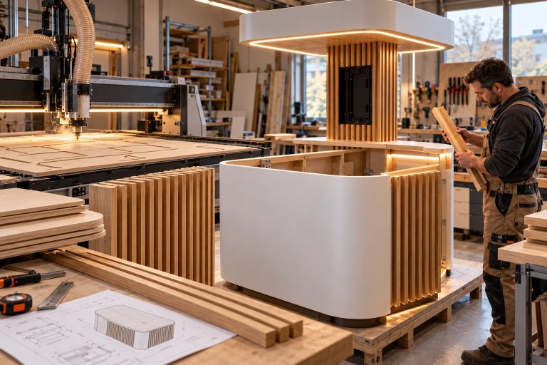 Taller: fabricación de las piezas del terminal en la fresadora CNC